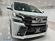 Toyota Vellfire 2.5Z G-Edition CVT 2016 White Sunroof Body Kit Android Player